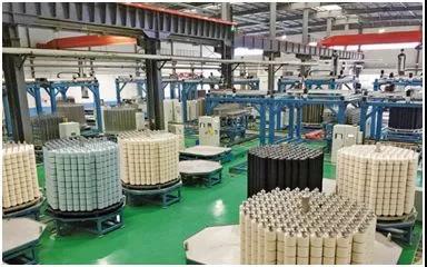 【印染頭條】智能工廠來襲!新泰康平納智能染色工廠首批設備發車